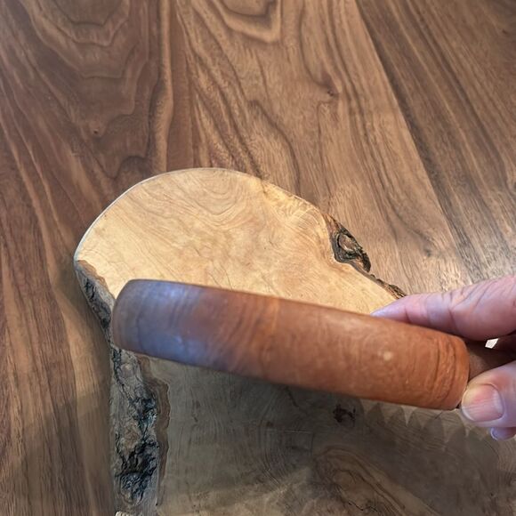 Vintage Dansk Cheese Board and Knife - Picture 5 of 6